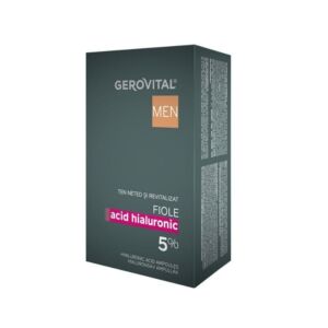 Fiole cu acid hialuronic 5% Men