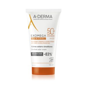 A-Derma Exomega Control Crema emolienta de protectie solara SPF 50 150 ml