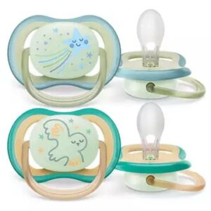 AVENT Suzeta Ultra Air 0-6M verde/bleu