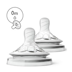 AVENT Tetina natural ultra soft x 2 buc 0+M SCF040/27