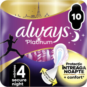 Absorbante Platinum Secure Night