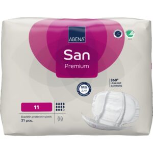 Absorbante anatomice pentru incontinenta moderata pana la severa San 11 Premium cu absorbtie 3400ml