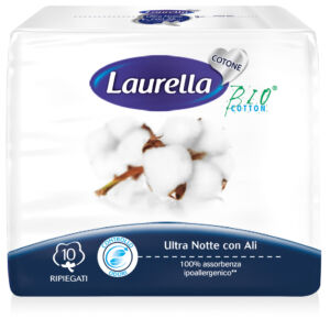 Absorbante de noapte din bumbac organic 5 picaturi Bio Cotton