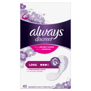 Absorbante pentru incontinenta urinara Discreet Long