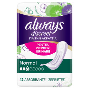 Absorbante pentru incontinenta urinara Discreet Normal