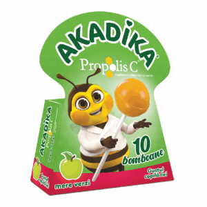 Acadele Propolis C cu mere verzi