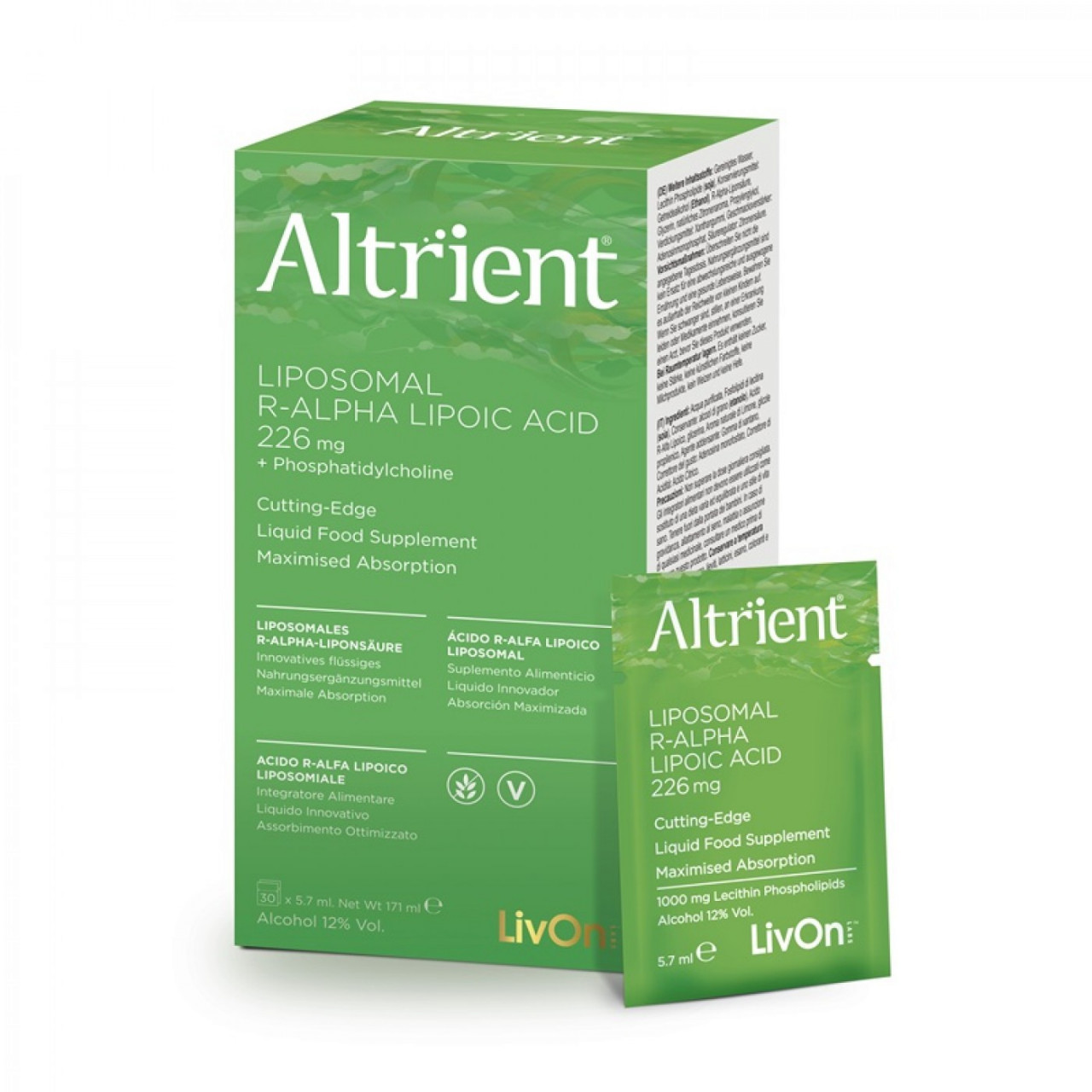Acid Alpha Lipoic Lipozomal - 30 Plicuri