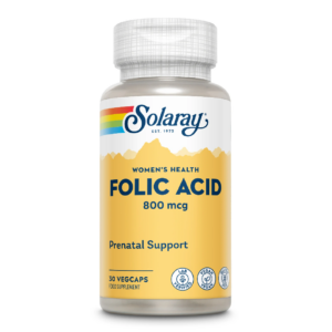 Acid Folic 800 mcg Solaray