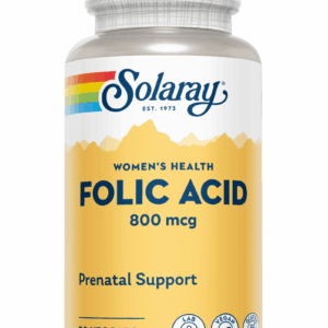 Acid Folic 800 mcg Solaray