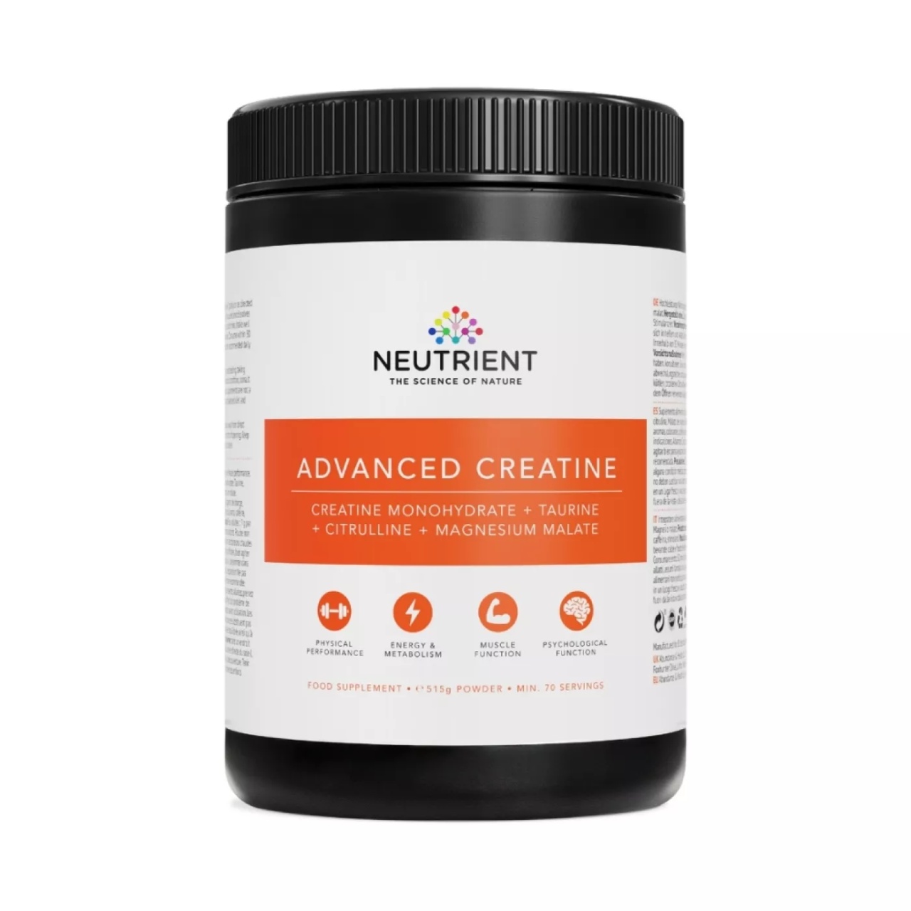 Advanced Creatine M. + Taurine + Citrulline + Magnesium