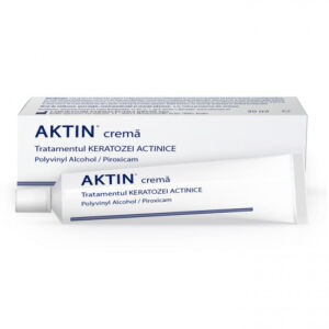 Aktin crema pentru keratoza actinica si protectie solara SPF 50+ – 30ml