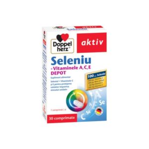 Aktiv Seleniu + Vitamina A + C+ E depot