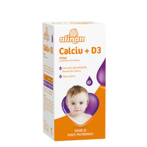 Alinan Calciu + D3 sirop x 150ml