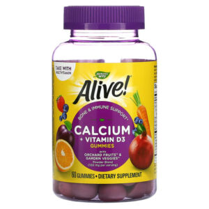 Alive Calcium + D3 Gummies Nature s Way