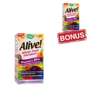 Alive Women 50+ Ultra Supliment Multivitaminic pentru Femei 50+