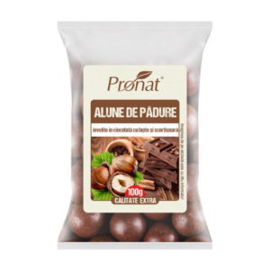Alune de padure invelite in ciocolata cu lapte si scortisoara