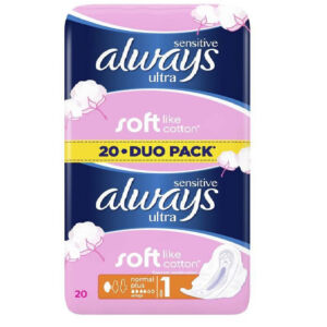 Always Sensitive normal 20 bucati