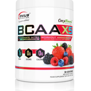Aminoacizi pudra cu aroma de fructe de padure BCAA-X5