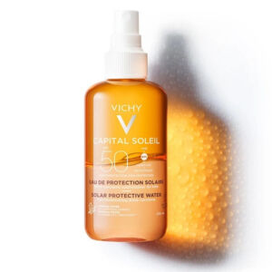 Apa cu SPF50 cu beta-caroten Capital Soleil