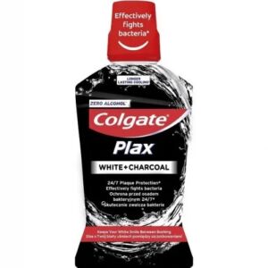 Apa de gura Plax White Charcoal