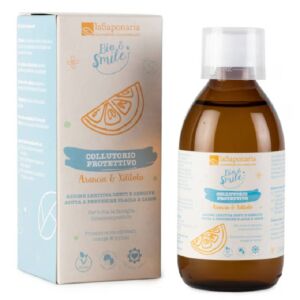 Apa de gura protectoare cu portocala si xilitol