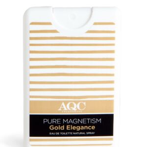 Apa de toaleta de buzunar Pure Magnetism Gold Elegance
