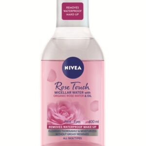 Apa micelara bifazica cu apa de trandafiri