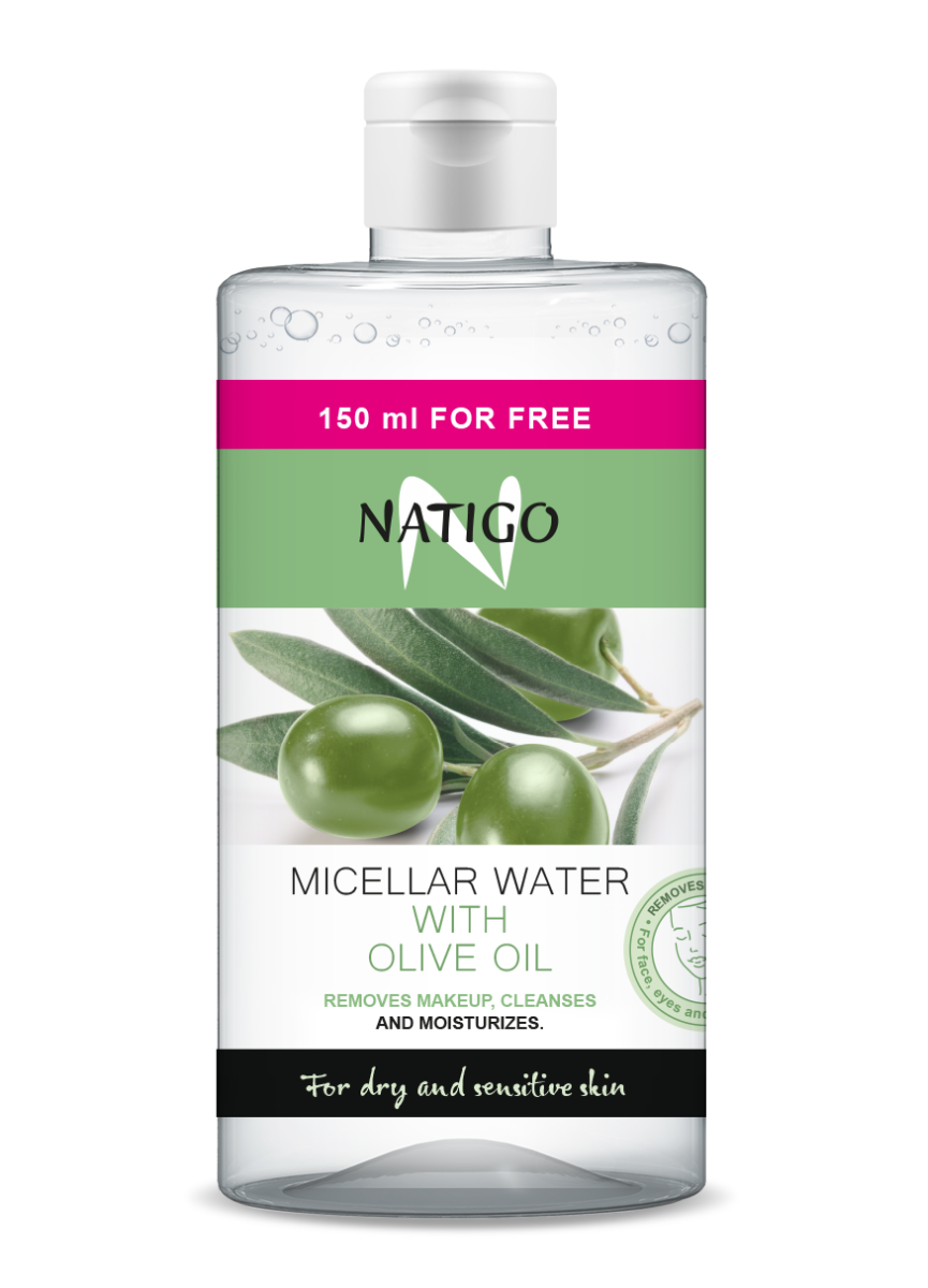 Apa micelara cu ulei de masline