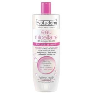 Apa micelara pentru demachierea tenului uscat si sensibil