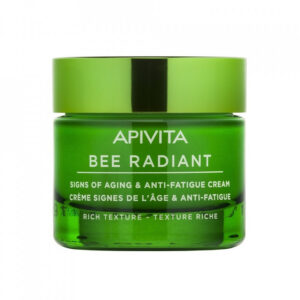 Apivita Bee Radiant crema impotriva semnelor de imbatranire si oboseala riche 50 ml