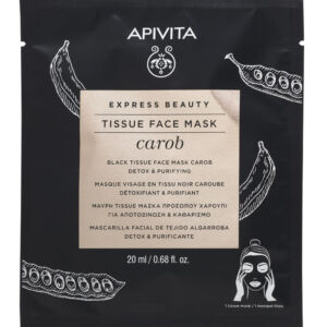 Apivita Masca servetel Carob Detox