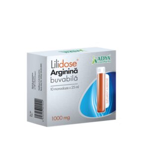 Arginină buvabilă 1000 mg 10 flacoane Adya Green Pharma