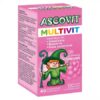 Ascovit Multivit comprimate masticabile cu aroma de zmeura
