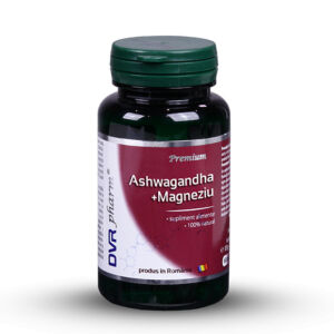 Ashwagandha + Magneziu x60cps (DVRPharm)