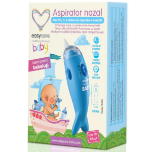 Aspirator nazal electric cu 2 viteze si melodii Baby