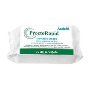 Servetele umede pentru igiena ano-rectala ProctoRapid