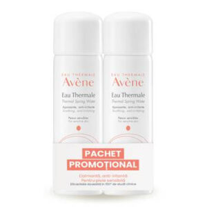 Avene Apa termala 2x50 ml Pachet Promotional
