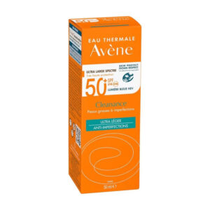 Avene Cleanance SPF 50+ TRIASORB - Lotiune cu protectie solara pentru ten acneic 50 ml