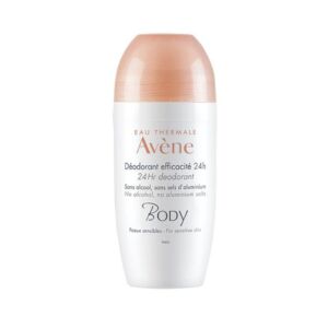 Avene Deodorant roll-on 24H pentru piele sensibila