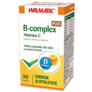 B complex + Vitamina C cu aroma de fructe