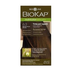 BIOKAP Nutricolor Delicato Vopsea de par nr.6.3 dark golden blond