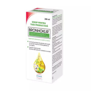 BRONHOKLIR Sirop pentru tuse productiva 200ml
