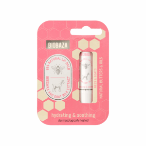 Balsam de buze cu extract de miere si lapte de capra