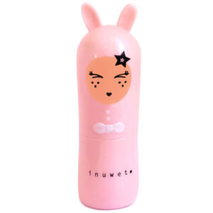 Balsam de buze pentru copii cu parfum de piersica Light Pink Bunny Peachy
