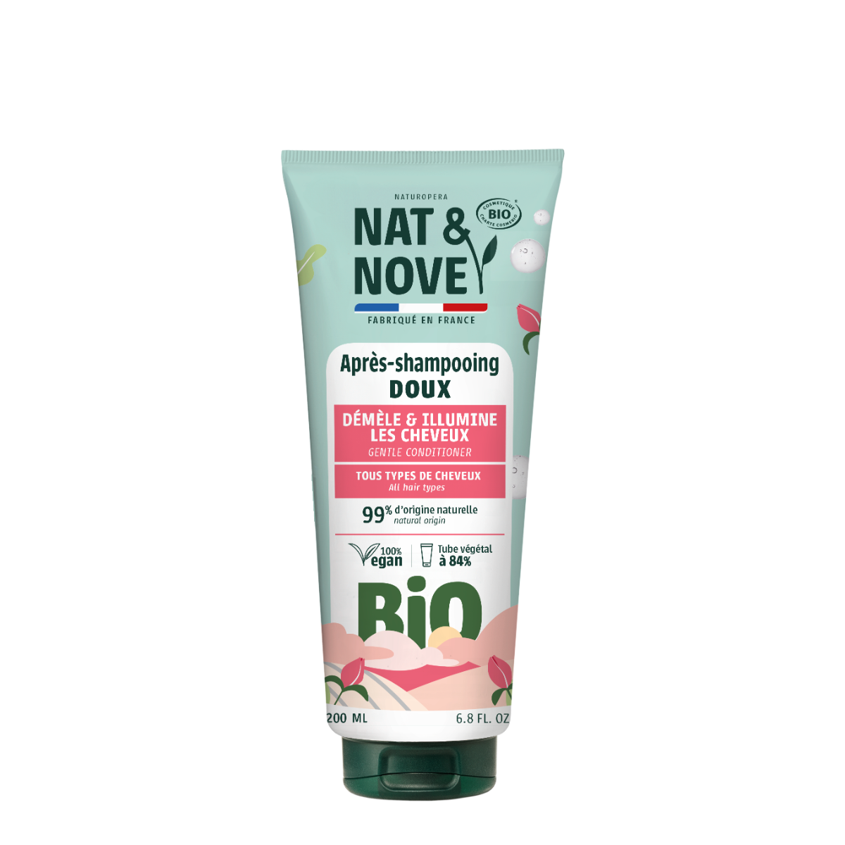 Balsam delicat pentru toate tipurile de par cu extract de galbenele Bio