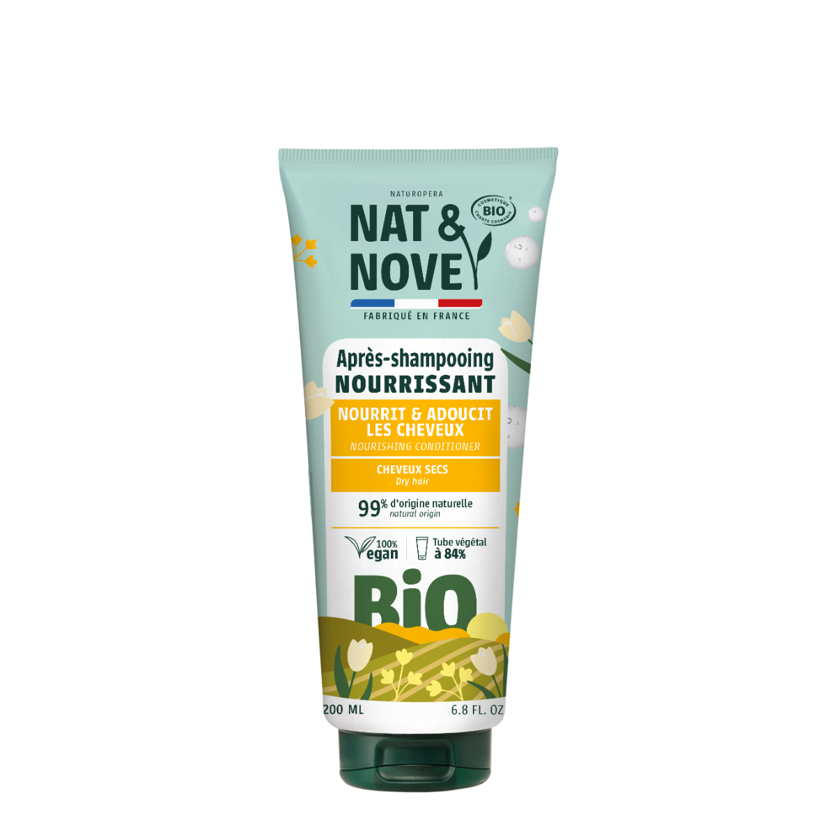 Balsam hranitor pentru par uscat cu extract de ovaz Bio