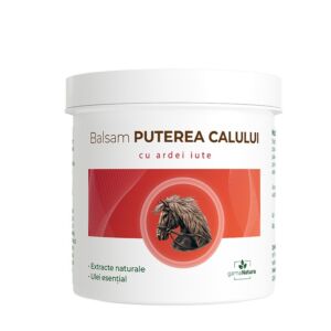 Balsam puterea calului cu ardei iute
