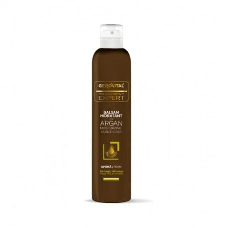 Balsam spuma hidratant cu ulei de argan Gerovital Tratament Expert 200 ml