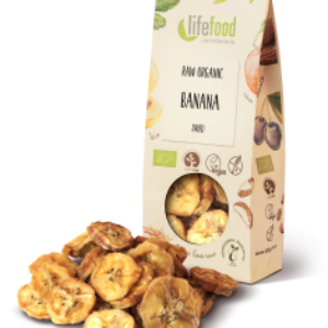 Banane uscate raw Bio