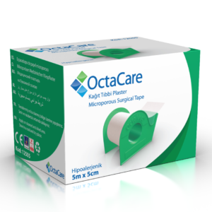 Banda adeziva - suport hartie 5 m x 5 cm